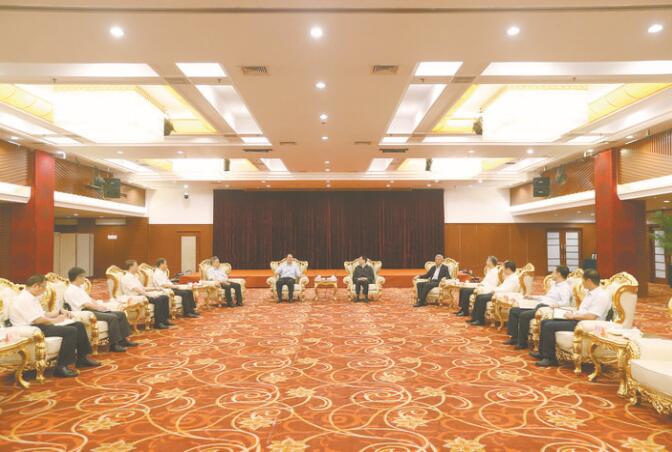 河南省委書記王國生、省長尹弘會見國家電網(wǎng)董事長、黨組書記毛偉明