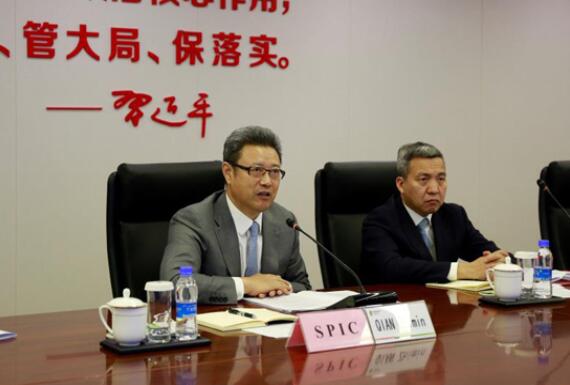 錢智民會見西門子總裁凱颯、西門子能源公司總裁布魯赫