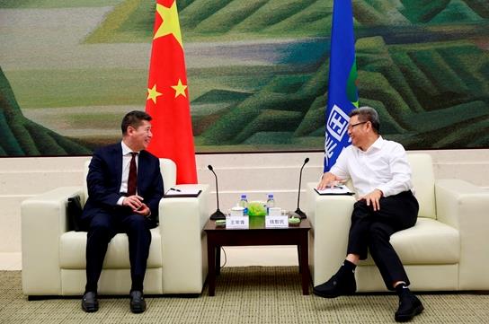 錢智民會(huì)見(jiàn)中信建投董事長(zhǎng)王常青、總裁李格平