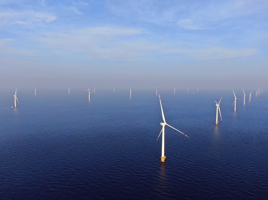 華能大連莊河海上風電場全容量并網發(fā)電