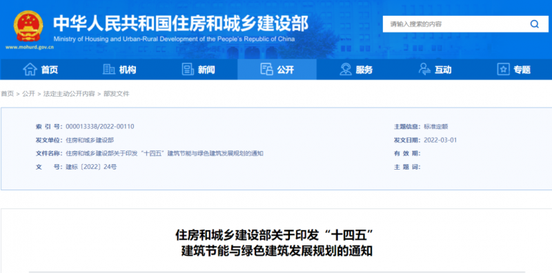 新增建筑太陽能光伏裝機容量0.5億千瓦以上！住建部印發(fā)“十四五”建筑節(jié)能與綠色建筑發(fā)展規(guī)劃