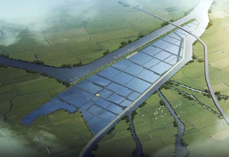 550MWp！亞洲最大漁光互補光伏發(fā)電項目之一正式開工！
