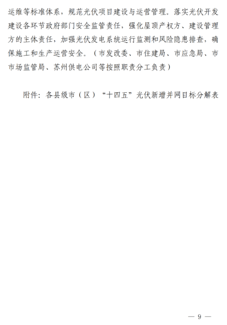 蘇州：國企廠房100%安裝分布式光伏！