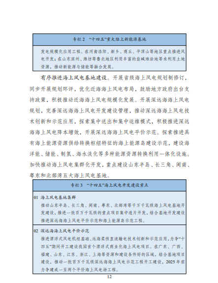 發(fā)改委、能源局等九部委聯(lián)合印發(fā)發(fā)布“十四五”可再生能源規(guī)劃！