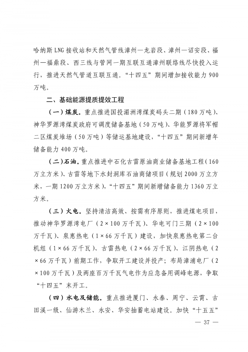 光伏新增300萬千瓦！福建省發(fā)布《“十四五”能源發(fā)展專項規(guī)劃》