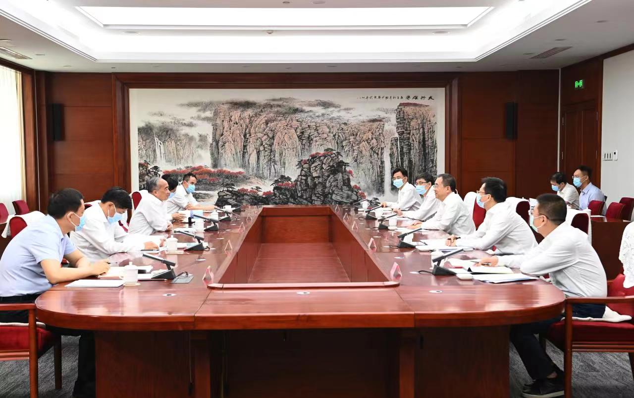 鄒磊拜會(huì)山西省委書記、省人大常委會(huì)主任林武