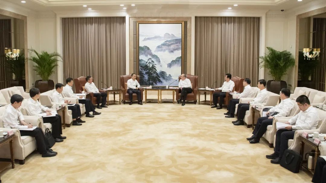 鄒磊、劉明勝拜會福建省委書記尹力、省長趙龍