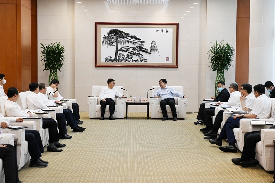 鄧建玲會(huì)見(jiàn)承德市委書記柴寶良、市長(zhǎng)王亞軍