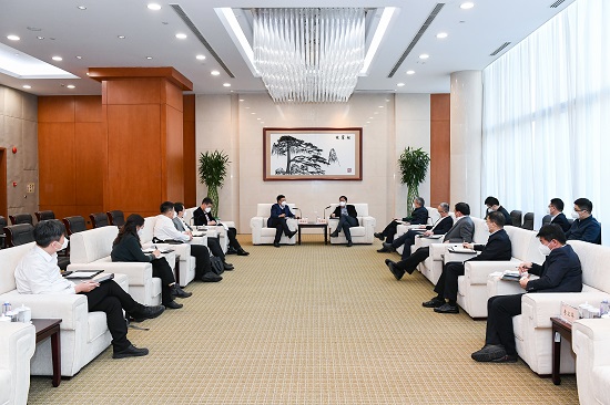 華能集團總經(jīng)理、黨組副書記鄧建玲會見沈鼓集團董事長戴繼雙