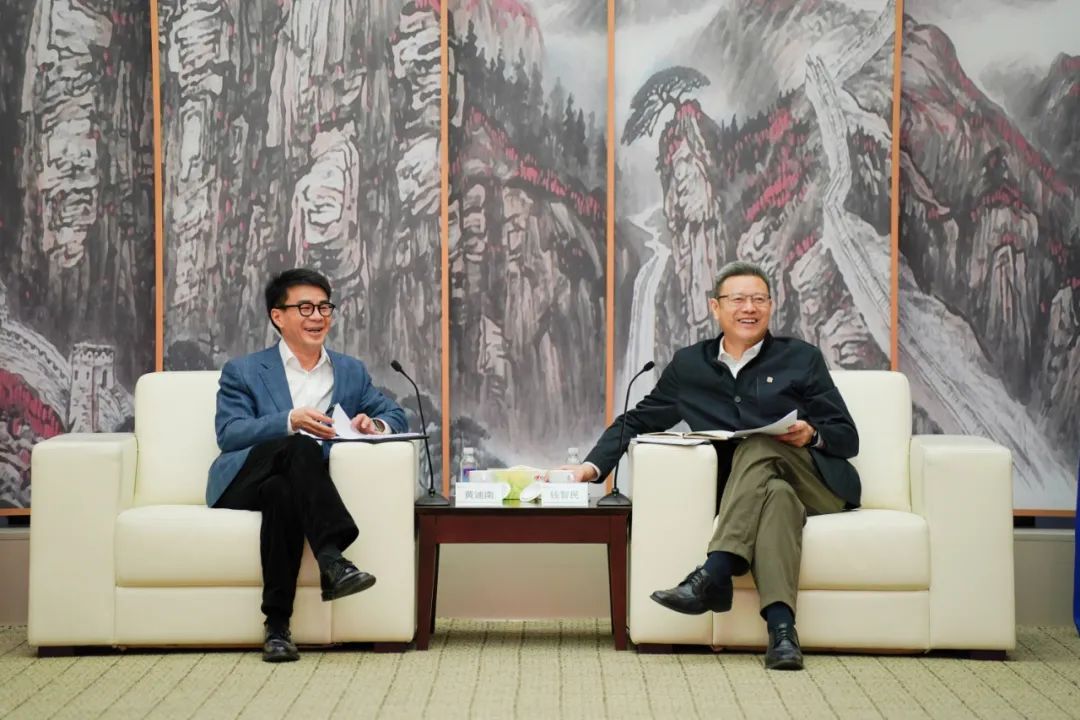 國家電投黨組書記、董事長錢智民會見申能集團(tuán)黨委書記、董事長黃迪南