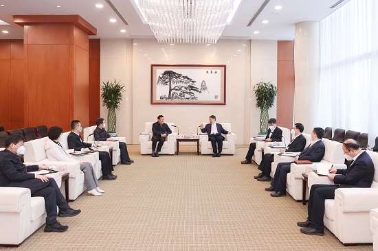 華能集團黨組書記、董事長溫樞剛會見中電聯(lián)常務副理事長楊昆
