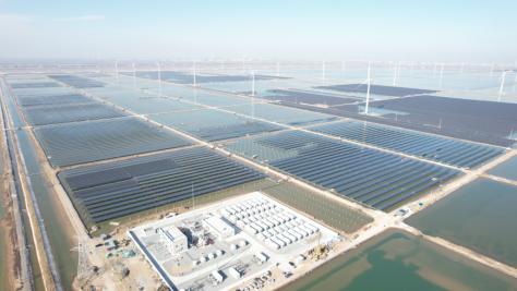 300MW！魯北鹽堿灘涂風(fēng)光儲輸一體化基地一期項目并網(wǎng)