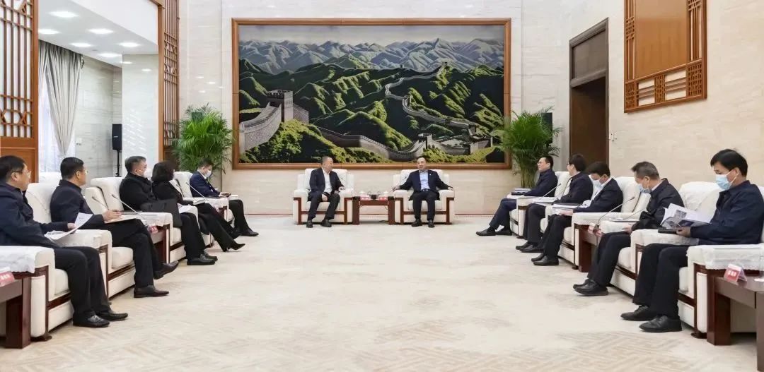 大唐集團黨組書記、董事長鄒磊會見鐵嶺市委書記、市人大常委會主任宋誠