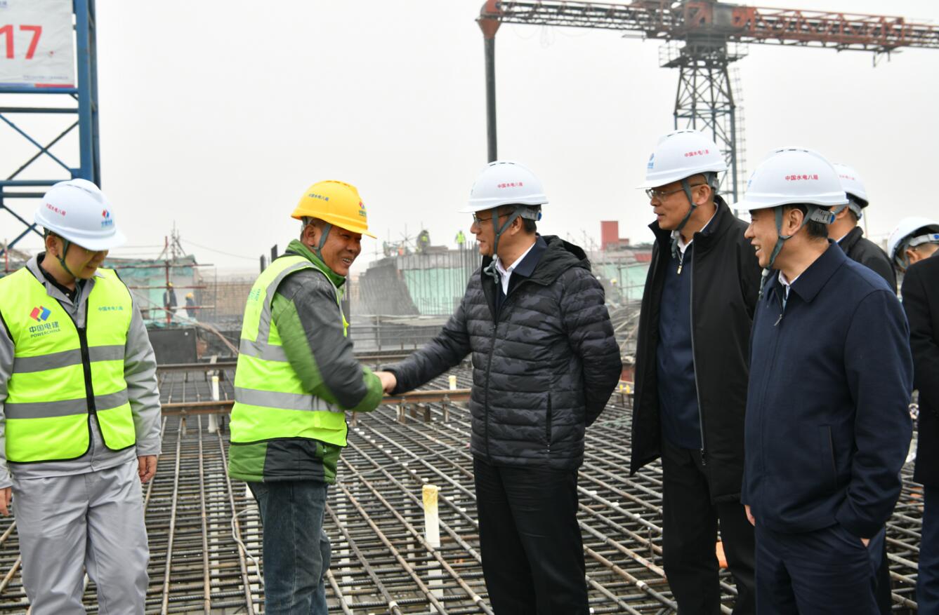 中國電建黨委副書記、總經(jīng)理王斌赴基層開展安全生產(chǎn)督導(dǎo)并調(diào)研