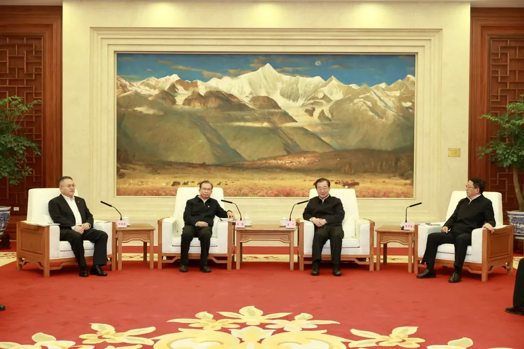 華電集團(tuán)董事長(zhǎng)江毅、總經(jīng)理葉向東拜會(huì)云南省委書記王寧、省長(zhǎng)王予波