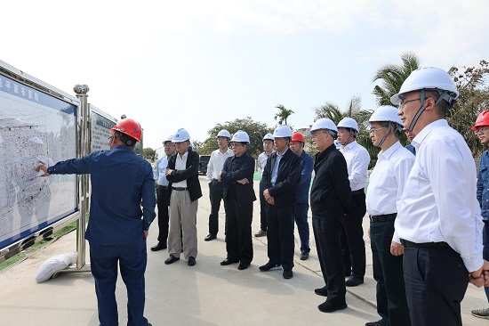 華能集團(tuán)外部董事到海南分公司及昌江、石島灣核電基地調(diào)研