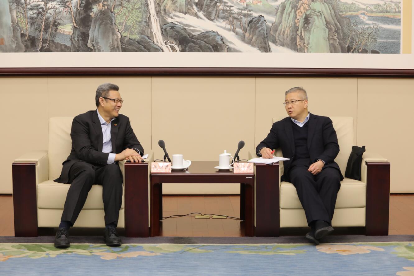 國家電投黨組書記、董事長錢智民拜會浙江省委常委、常務(wù)副省長徐文光