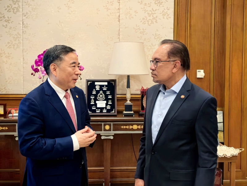 中國能建董事長(zhǎng)宋海良拜會(huì)馬來西亞總理安瓦爾·易卜拉欣