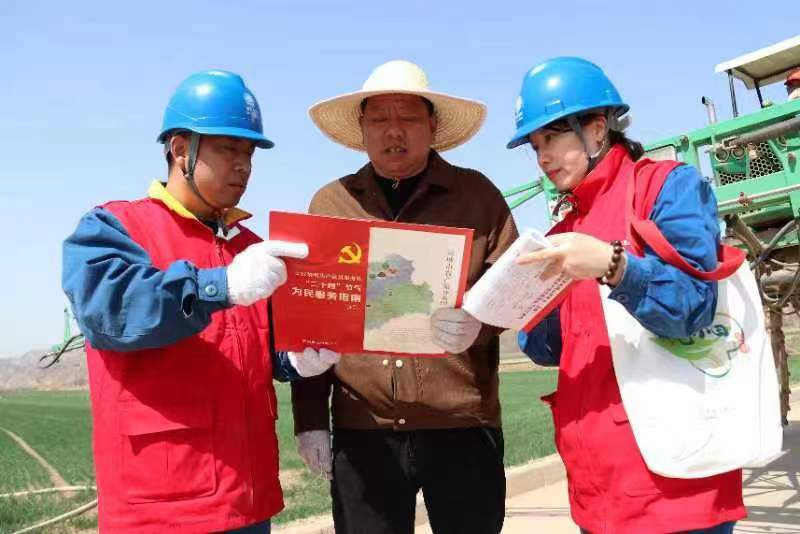 國網運城供電公司：春分百花鬧，電足麥香濃