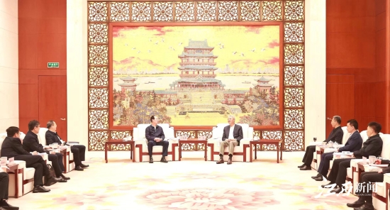 中國電建黨委書記、董事長(zhǎng)丁焰章拜會(huì)江西省委書記尹弘