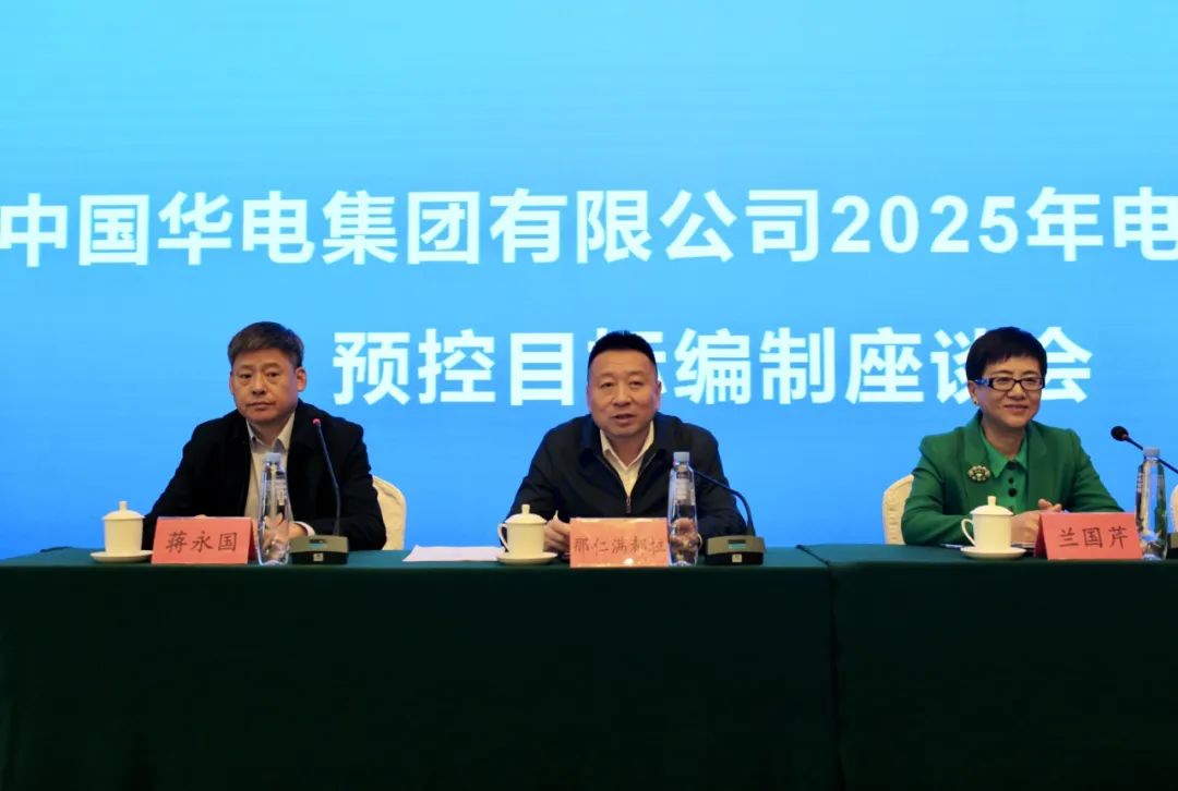 華能集團(tuán)2025年電、熱量預(yù)控目標(biāo)編制座談會在呼和浩特召開