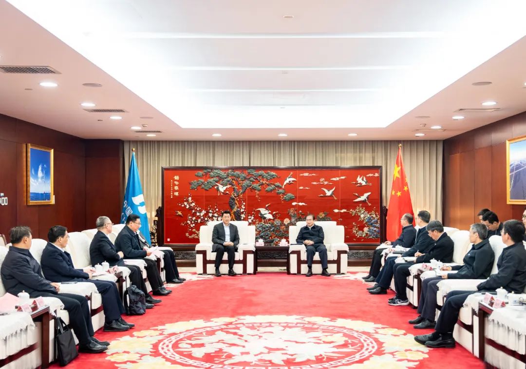 華電集團(tuán)黨組書記、董事長(zhǎng)江毅會(huì)見揚(yáng)州市委書記王進(jìn)健