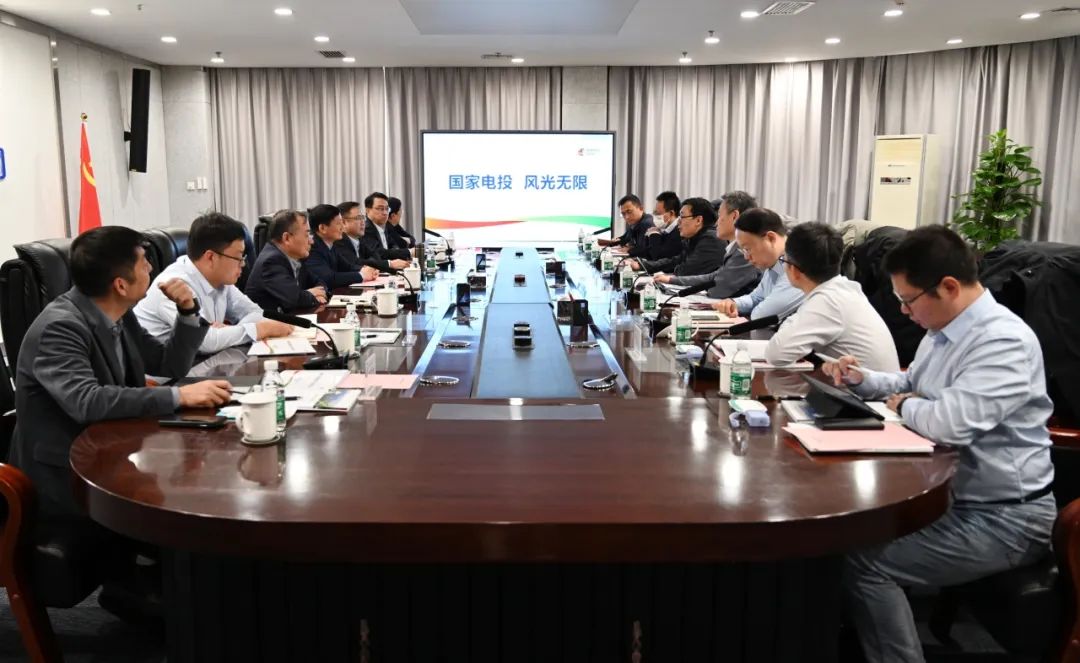 黃河水電公司黨委書記、董事長姚小彥會見國核電力院黨委書記、董事長李啟釗