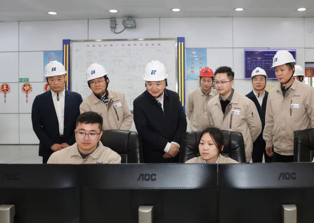華能集團(tuán)董事長、黨組書記溫樞剛到南方分公司調(diào)研