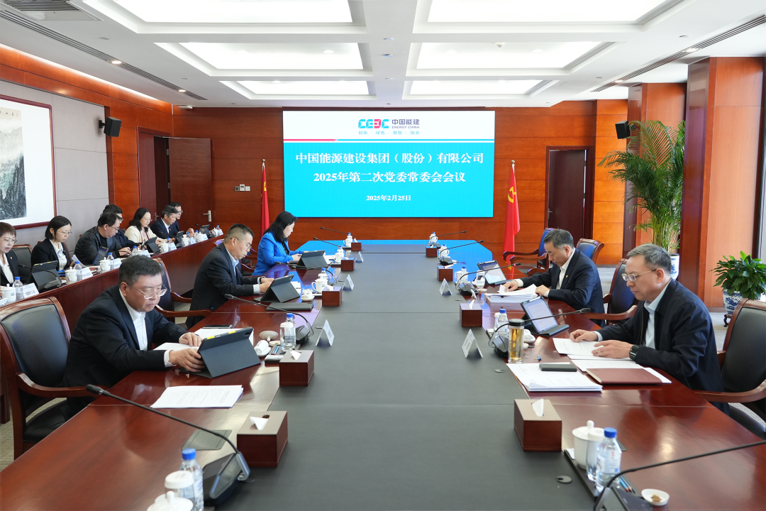中國能建黨委集中學習習近平總書記近期有關(guān)重要講話、重要指示批示精神