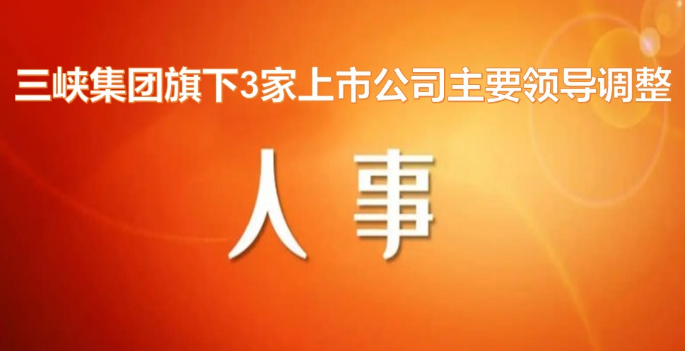 電力央企密集調(diào)整旗下上市公司領(lǐng)導(dǎo)層！